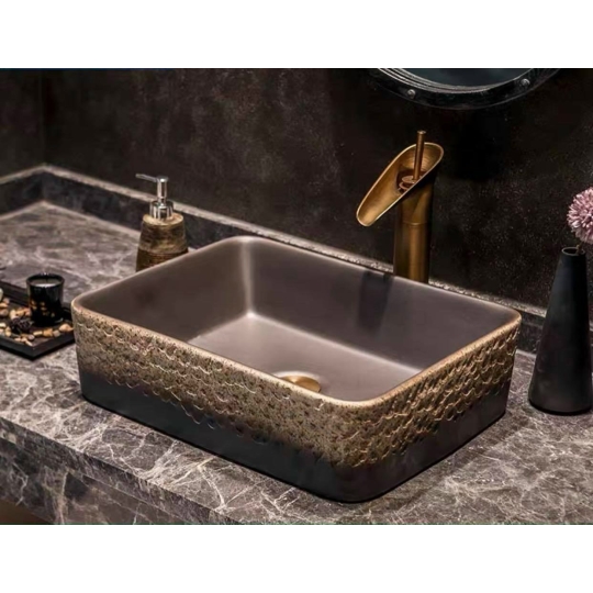 Lavabo Vuông Đặt Bàn La-009