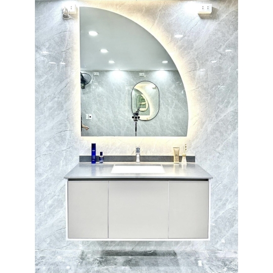 Lavabo tủ cao cấp  kèm gương lex -  Tc-002