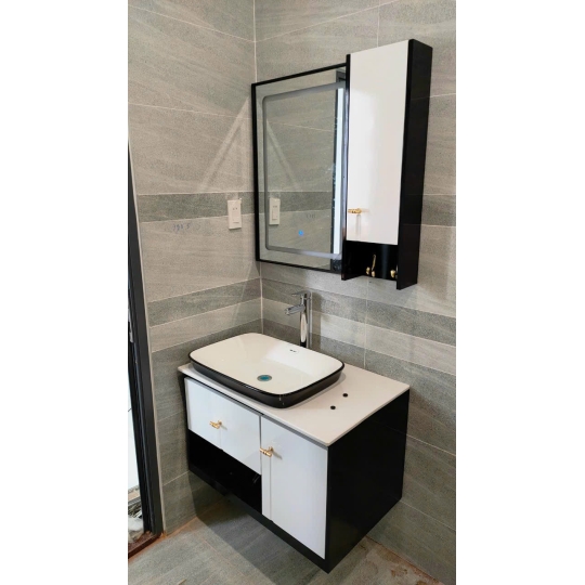 Lavabo tủ cao cấp  kèm gương lex -  T016