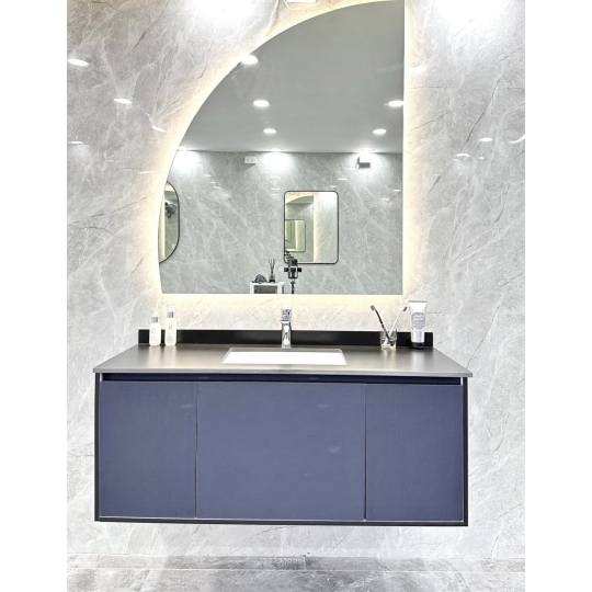 Lavabo tủ cao cấp  kèm gương lex đẹp tại Tp. Trà  Vinh 