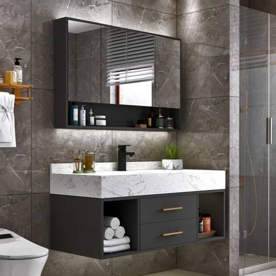 Lavabo tủ cao cấp sang trọng tại Trà Vinh